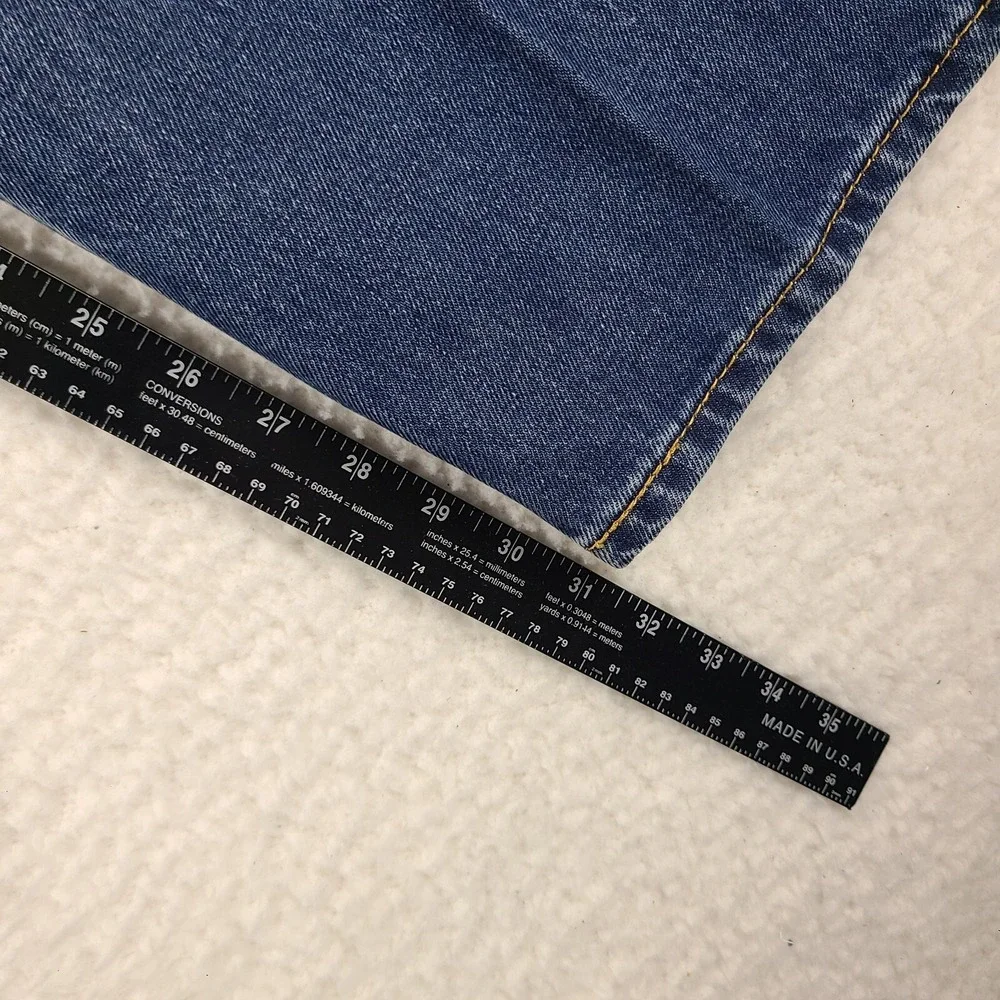 Levi's 505‎ Jeans Mens Blue 36x30 Straight Fit 100% Cotton Medium Wash